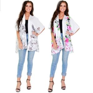 Floral Splash Kimono